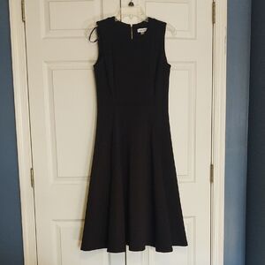 Calvin Klein Black Midi Dress